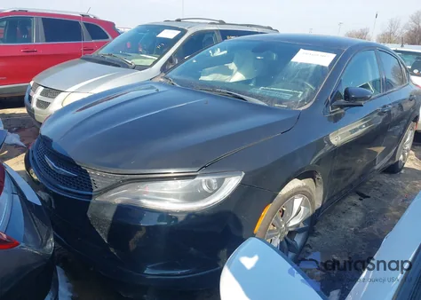 2015 Chrysler 200 S z USA, uszkodzony, nr VIN 1C3CCCBB0FN750177